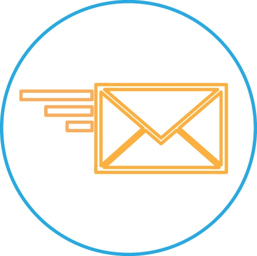 Email and mail icon sign symbol design