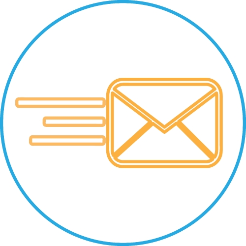 Email and mail icon sign symbol design