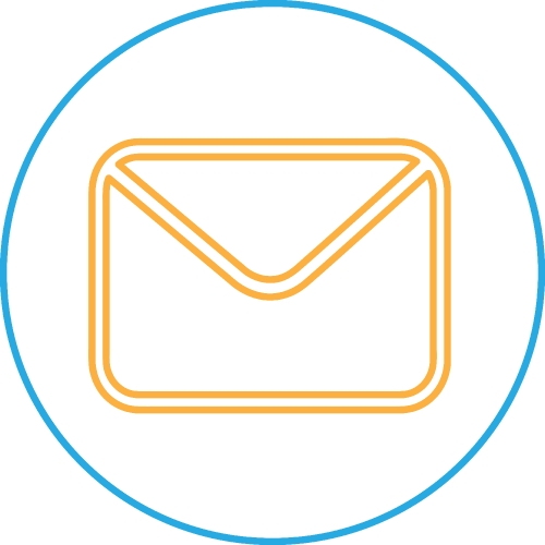 Email and mail icon sign symbol design