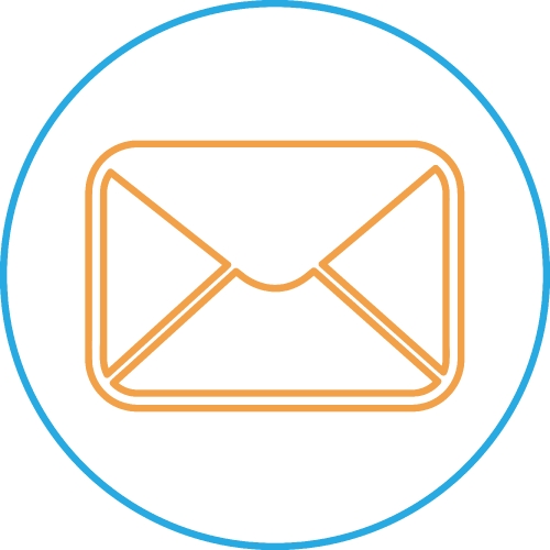 Email and mail icon sign symbol design