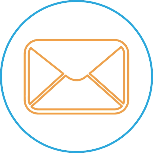 Email and mail icon sign symbol design