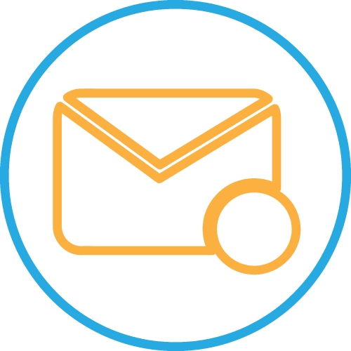 Email and mail icon sign symbol design