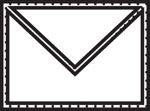 Email and mail icon sign symbol design