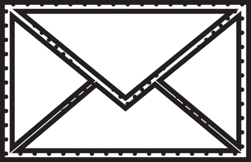 Email and mail icon sign symbol design