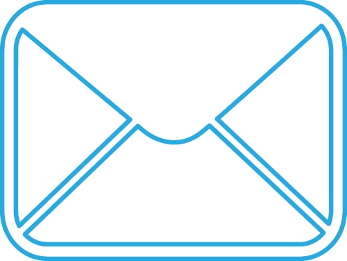 Email and mail icon sign symbol design