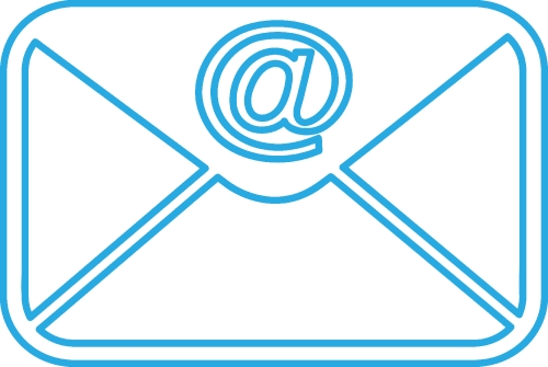 Email and mail icon sign symbol design