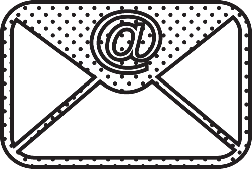 Email and mail icon sign symbol design