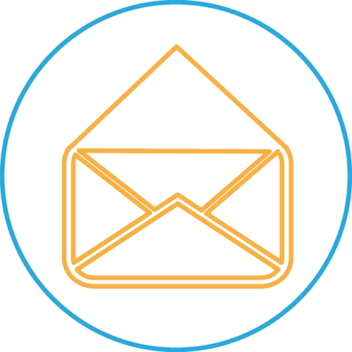 Email and mail icon sign symbol design