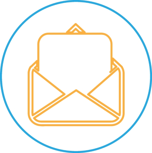 Email and mail icon sign symbol design