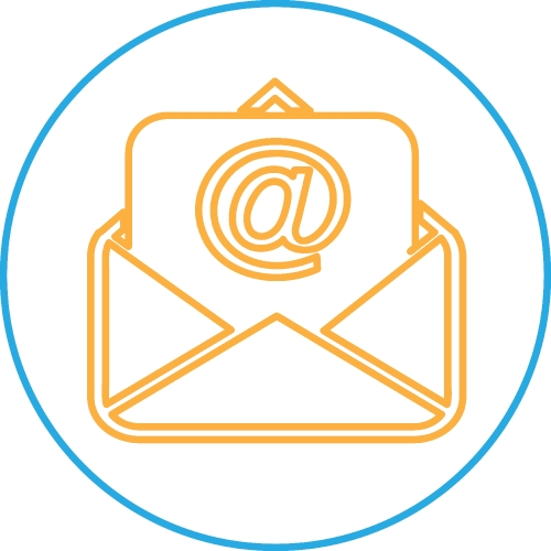 Email and mail icon sign symbol design