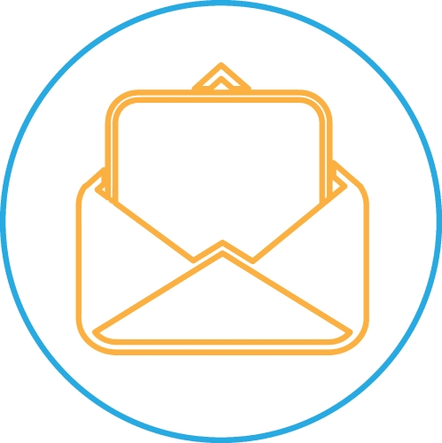 Email and mail icon sign symbol design