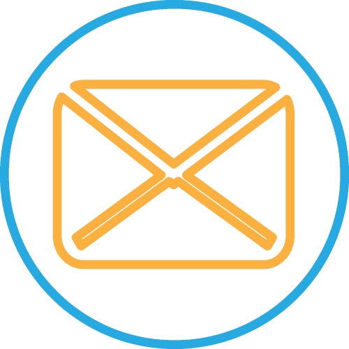 Email and mail icon sign symbol design