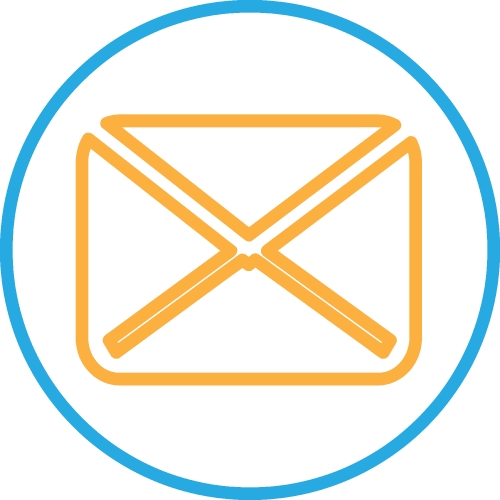 Email and mail icon sign symbol design