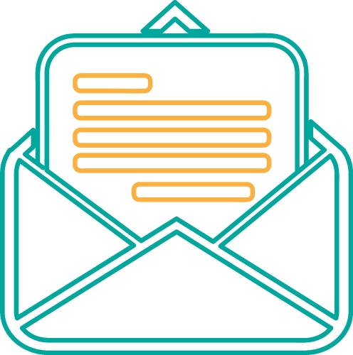 Email and mail icon sign symbol design