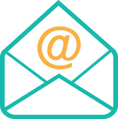 Email and mail icon sign symbol design