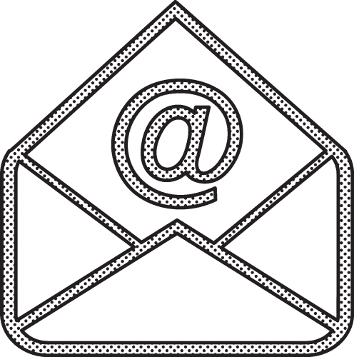 Email and mail icon sign symbol design