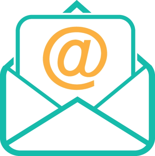 Email and mail icon sign symbol design