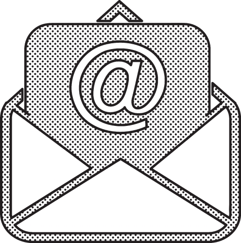 Email and mail icon sign symbol design