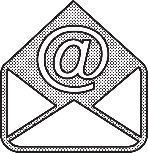 Email and mail icon sign symbol design