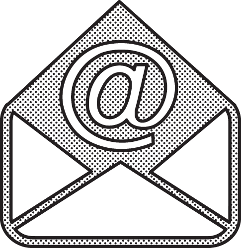 Email and mail icon sign symbol design