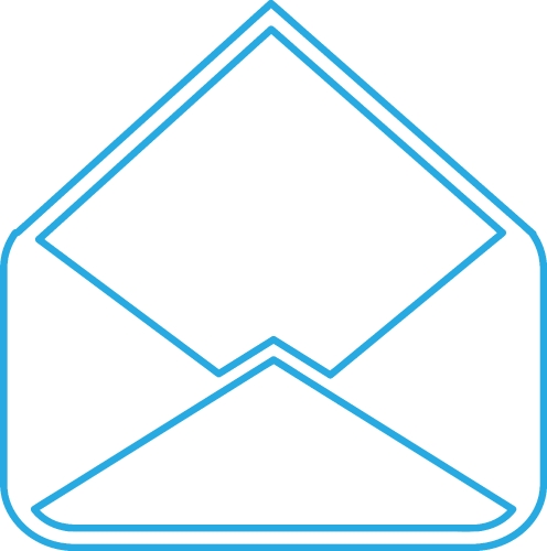 Email and mail icon sign symbol design