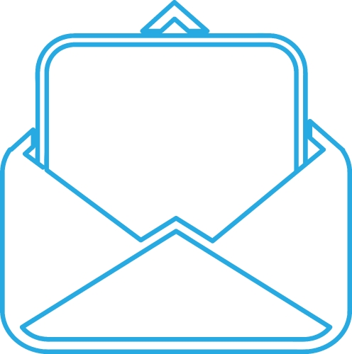 Email and mail icon sign symbol design