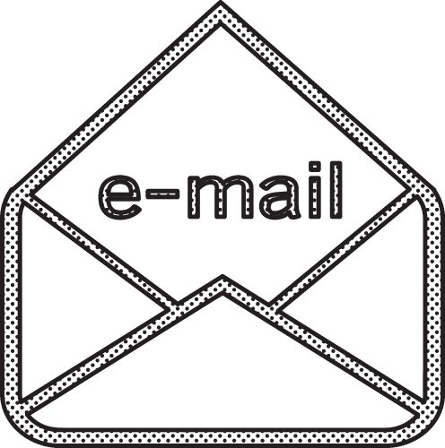 Email and mail icon sign symbol design