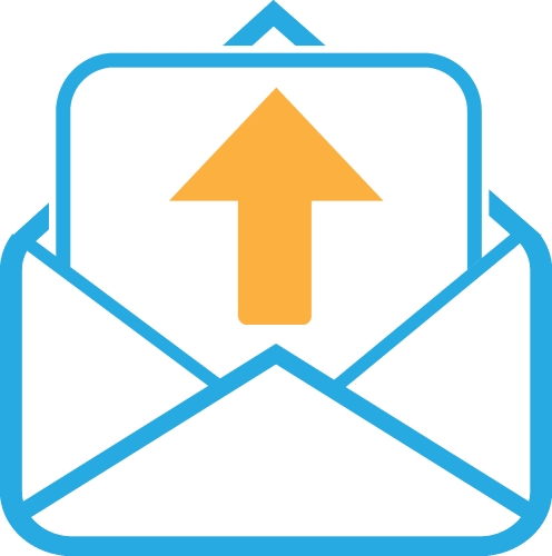 Email and mail icon sign symbol design