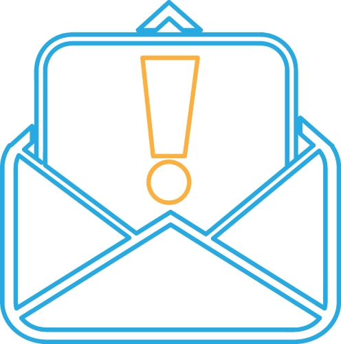 Email and mail icon sign symbol design