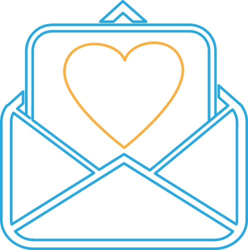 Email and mail icon sign symbol design