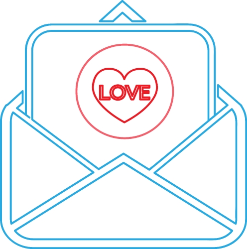 Email and mail icon sign symbol design