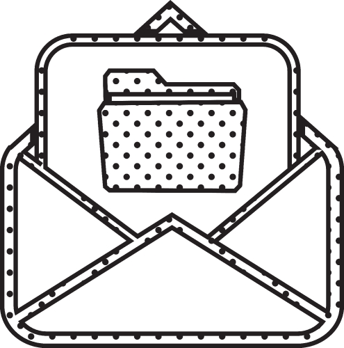 Email and mail icon sign symbol design