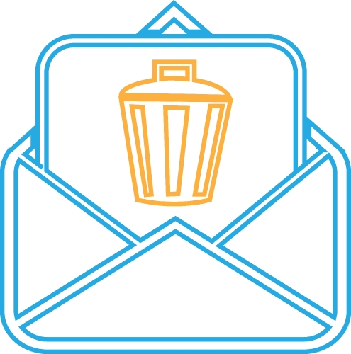 Email and mail icon sign symbol design