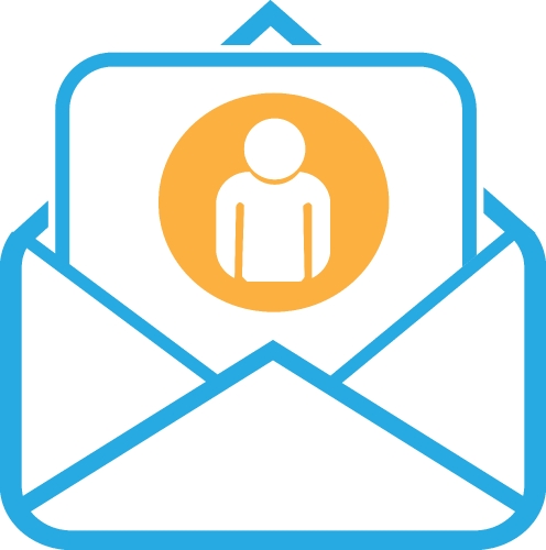 Email and mail icon sign symbol design