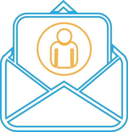 Email and mail icon sign symbol design