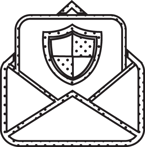 Email and mail icon sign symbol design