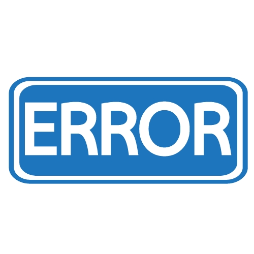 error stamp
