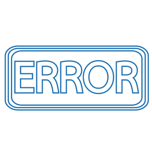 error stamp