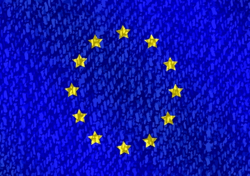 EU flag European union flag idea design