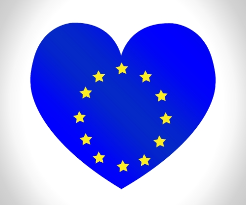 EU flag European union flag idea design