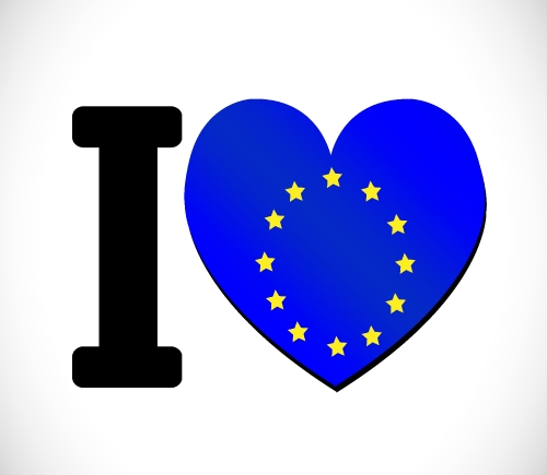 EU flag European union flag idea design