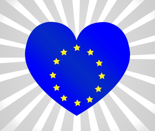 EU flag European union flag idea design