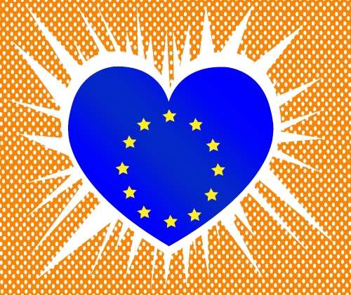 EU flag European union flag idea design