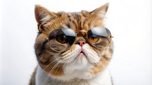 Exotic Shorthair cat, Face Close Up 29feb24 (7)