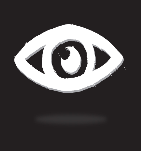 Eye icon character design