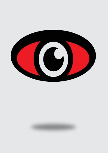 Eye icon character design