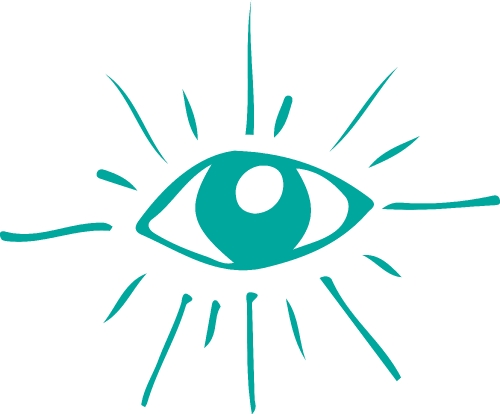 Eye icon sign design