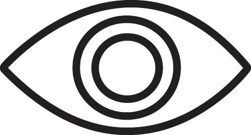 eye icon sign design