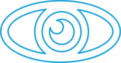 Eye icon sign symbol design