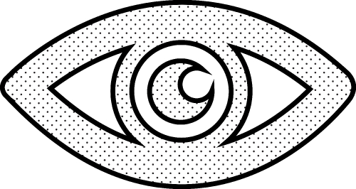 Eye icon sign symbol design